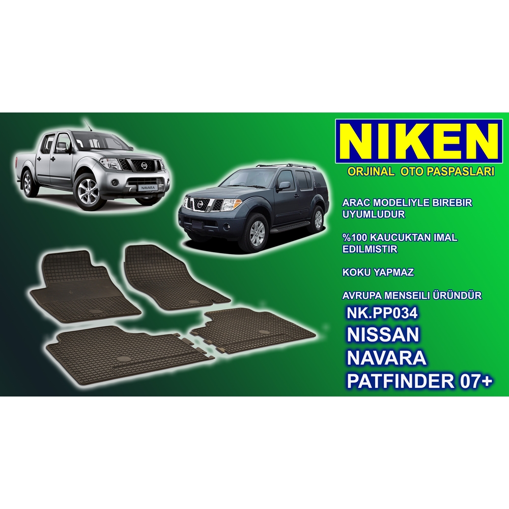 Nissan Navara-Pathfinder Paspas 2007 4'lü