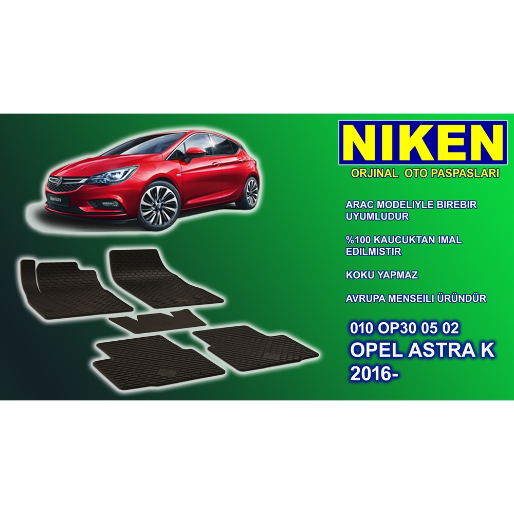 Opel Astra K Paspas 2015 5'li