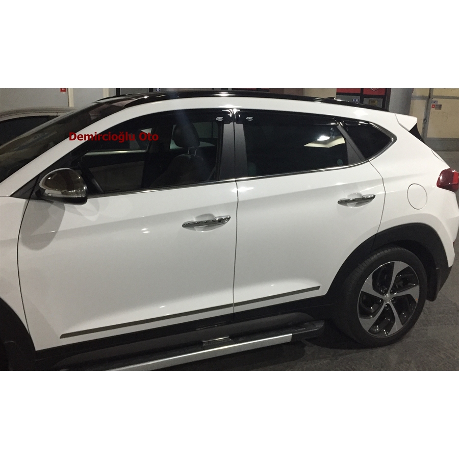 Hyundai Tucson 2015-2017 Cam Rüzgarlığı Ön Arka Takım