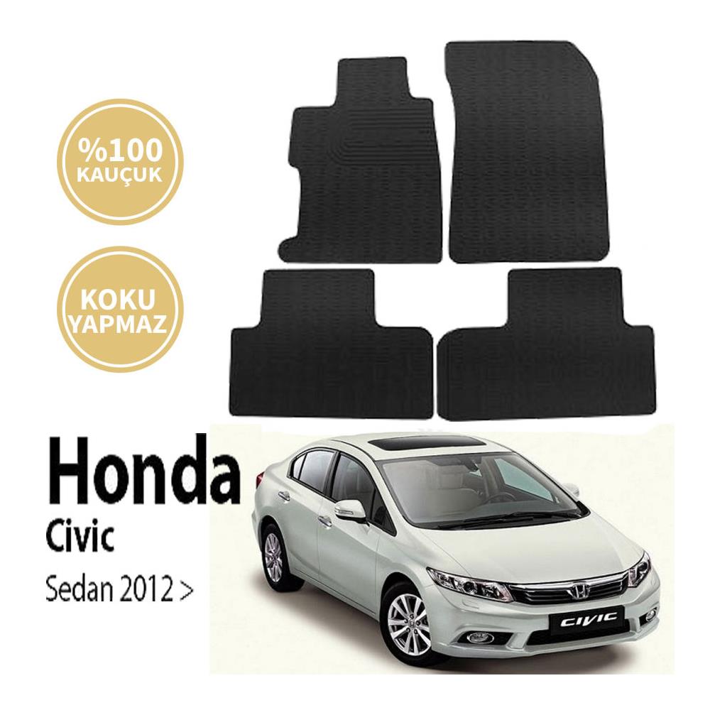 Honda Cıvıc Paspas Siyah 2012 ve 2016 Arası