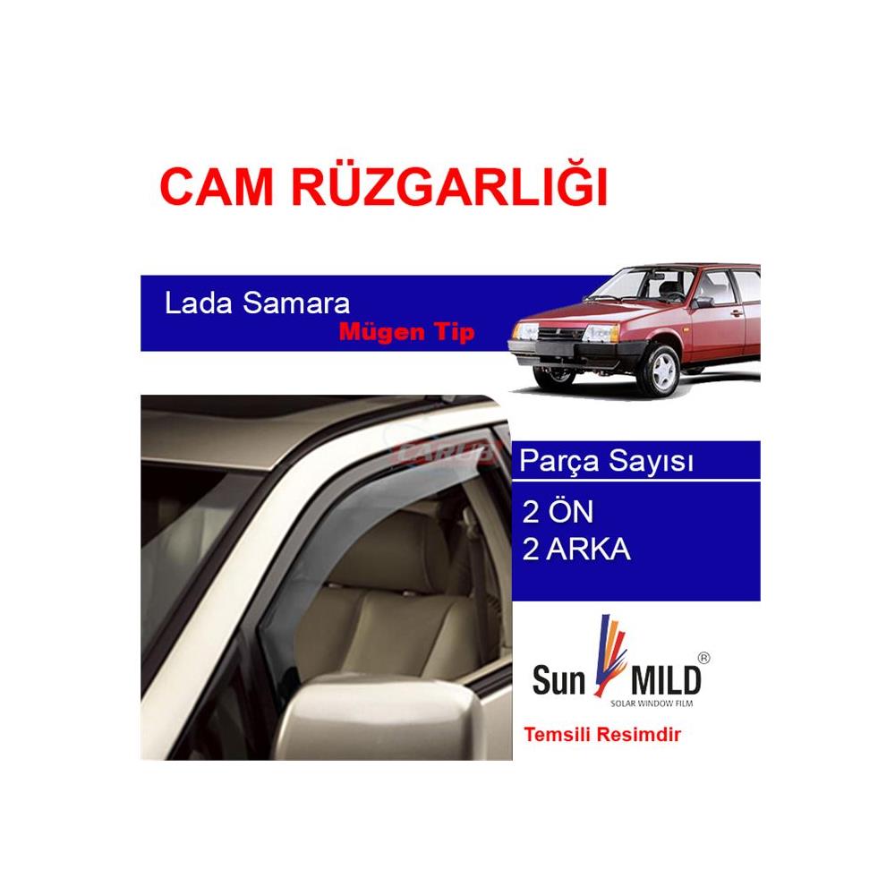 SUN MILD Rüzgarlık  Lada Samara Mugen 4Lü