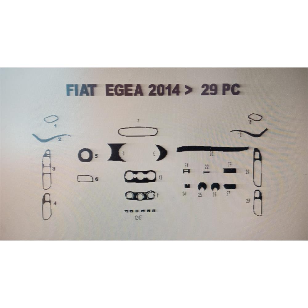 Fiat Egea Torpido Kaplama 2014 Sonrası