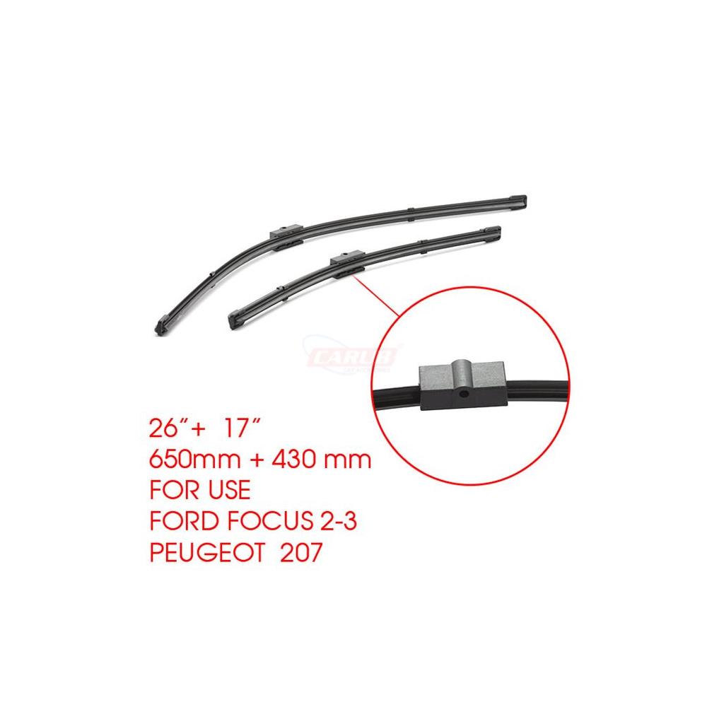 Silecek 430-650mm 17-26inch Focus-Peug.207 BR1353454