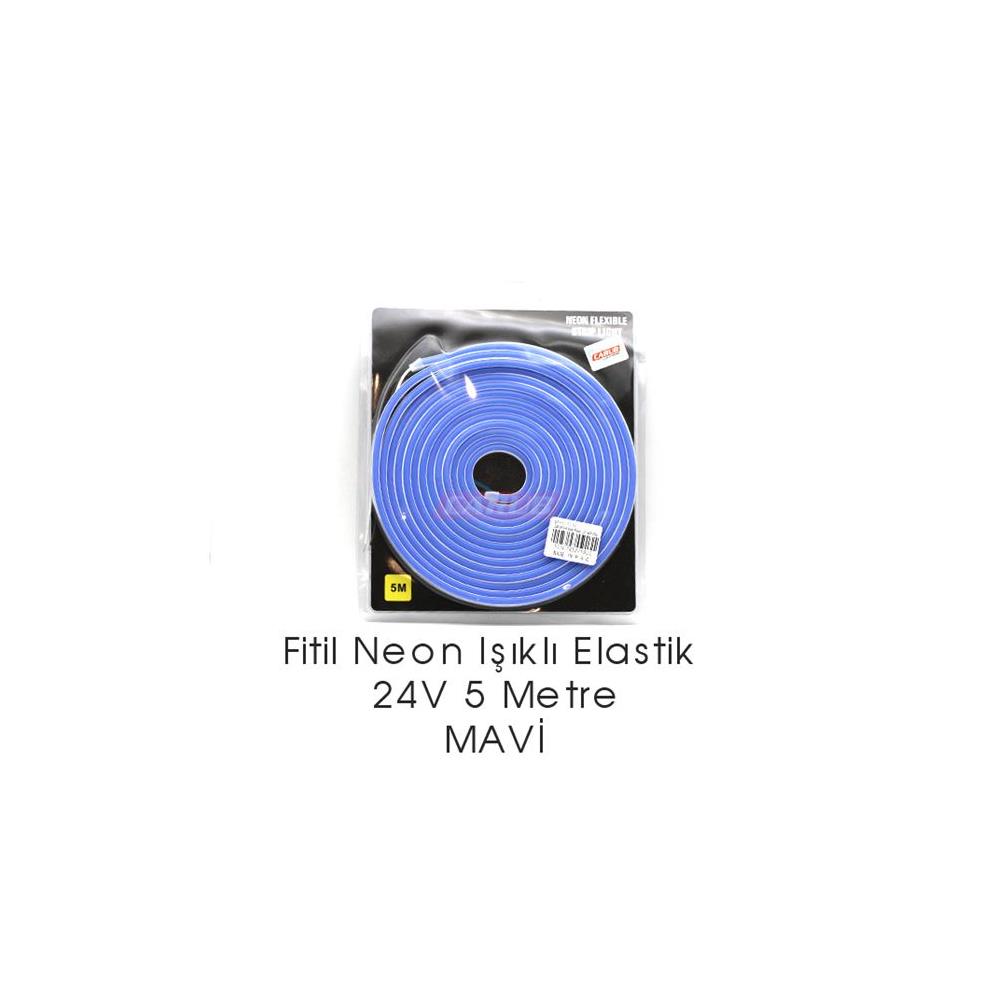 Led Neon Elastik 24V 5Mt Mavi BR4327596