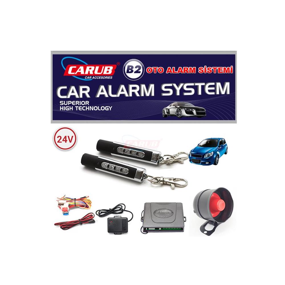 Carub B2 Alarm FOLLOW ME Kumandalı 24V Kalem BR0011051