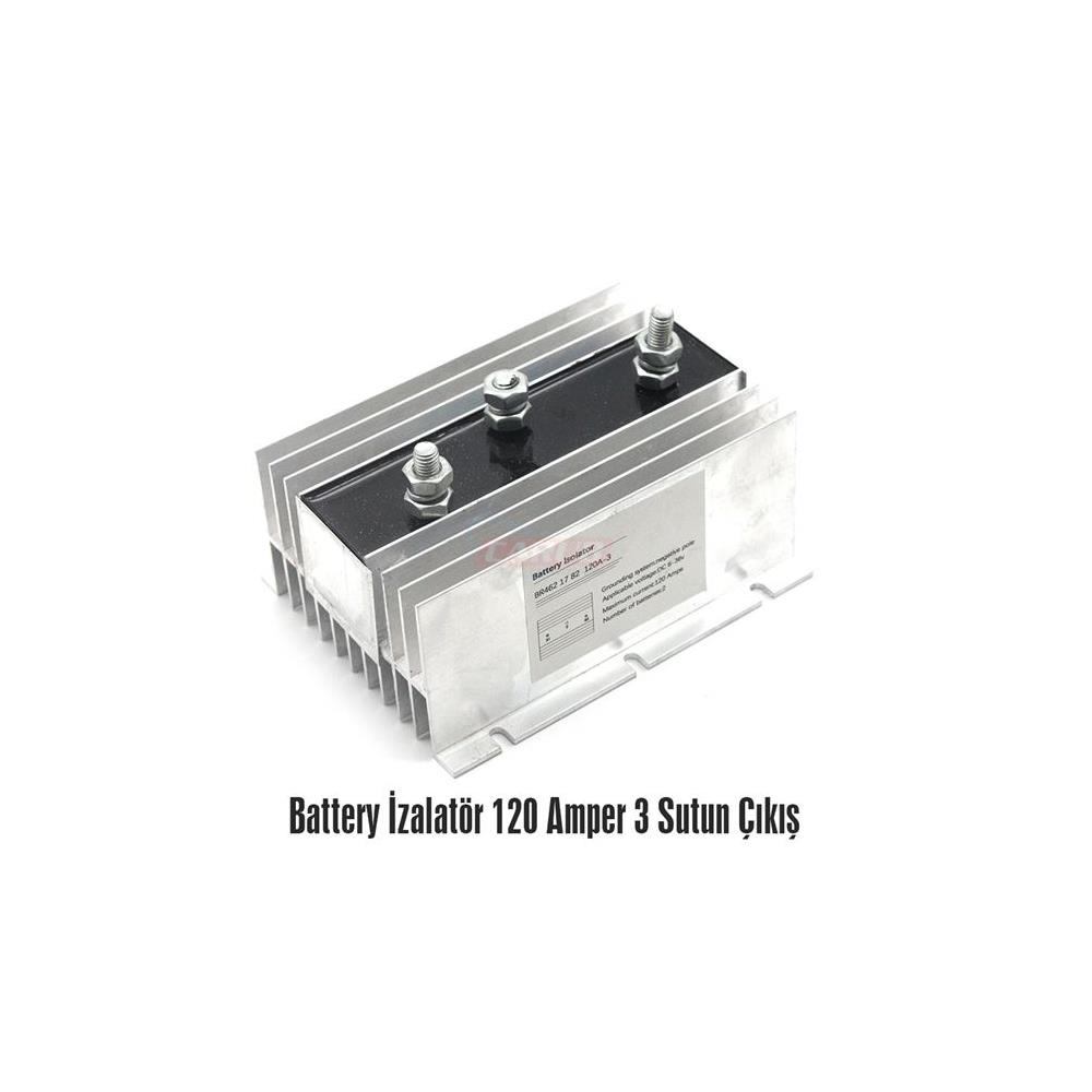 Carub Battery İzalatör 120 Amper 3 Sutun Çıkış BR4621782