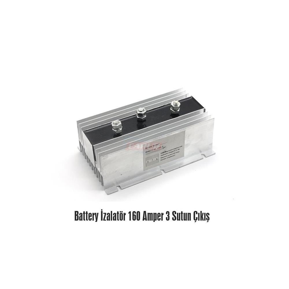 Carub Battery İzalatör 160 Amper 3 Sutun Çıkış BR4621784
