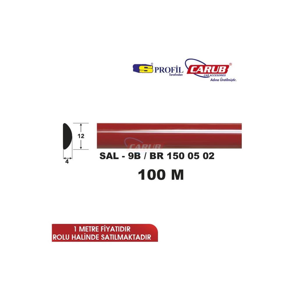 Çıta SAL 9-B 12mmx100M Kırmızı BR1500502